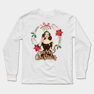 Christmas Bette Long Sleeve T-Shirt